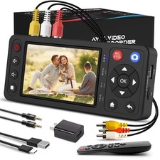 VHS to Digital Converter 4" HD Screen Recorder