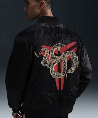NEW Nike Kobe Mamba Mentality Jacket Therma Fit Year Of Snake HQ4695-010 Sz L