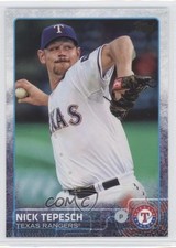 2015 Topps Limited Nick Tepesch #82 0h1
