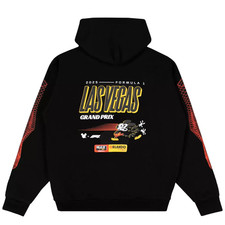 Disney x Formula 1 Las Vegas 2025 Grand Prix Black 3D Pullover Hoodie