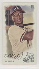 2019 Topps Allen & Ginter Mini Allen & Ginter Logo Back Ozzie Albies #13 9r7