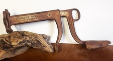Vintage Coulter Junior cast iron boot shoe stretcher Early 1900  s