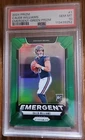 2024 Prizm Caleb Williams Emergent Green #1 PSA 10 Gem Mint Bears Rookie RC
