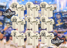 HOT Custom Brewers 2026 World Series NL Champions YOUTH Stitched Jersey Cream