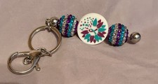 Charm keychain handmade Price Per Each