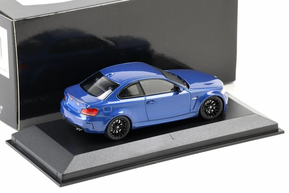 1:43 Minichamps BMW 1er 1 Serie M Coupè 2011 Monte Carlo Blu Metallizzato - Immagine 2 di 3