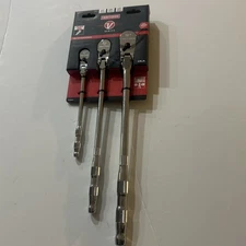 Craftsman V-Series Long Flex Head Ratchet 3pc set  1/4", 3/8", 1/2" CMMT86505V