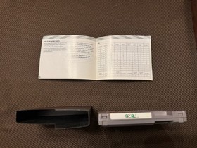 Goal Nintendo NES 1989 Video Game, Tested, Working Manual And Sleeve