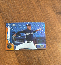 Antoine Kelly 2020 Topps Pro Debut Chrome Orange Refractor PDC-176 Brewers /25