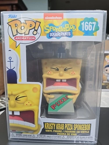 Funko Pop! Vinyl: Nickelodeon - Krusty Krab Pizza SpongeBob #1667