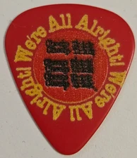 CHEAP TRICK RED RICK NIELSEN GUITAR PICK ROBIN ZANDER TOM PETERSSON BUN E CARLOS