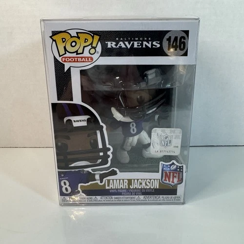 Funko Pop! NFL: Baltimore Ravens - Lamar Jackson #146 Vinyl Figure w/ Protector
