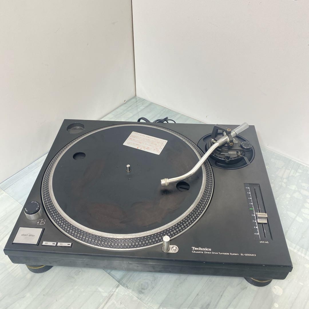DJ機材 Technics SL-1200MK3 D150DJ Technics SL-1200MK3 Direct Drive DJ Turntable Operation
