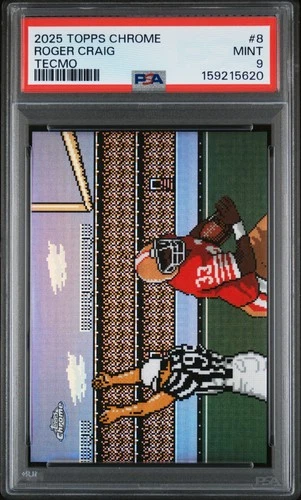 2025 Topps Chrome Roger Craig Base (PSA 9)