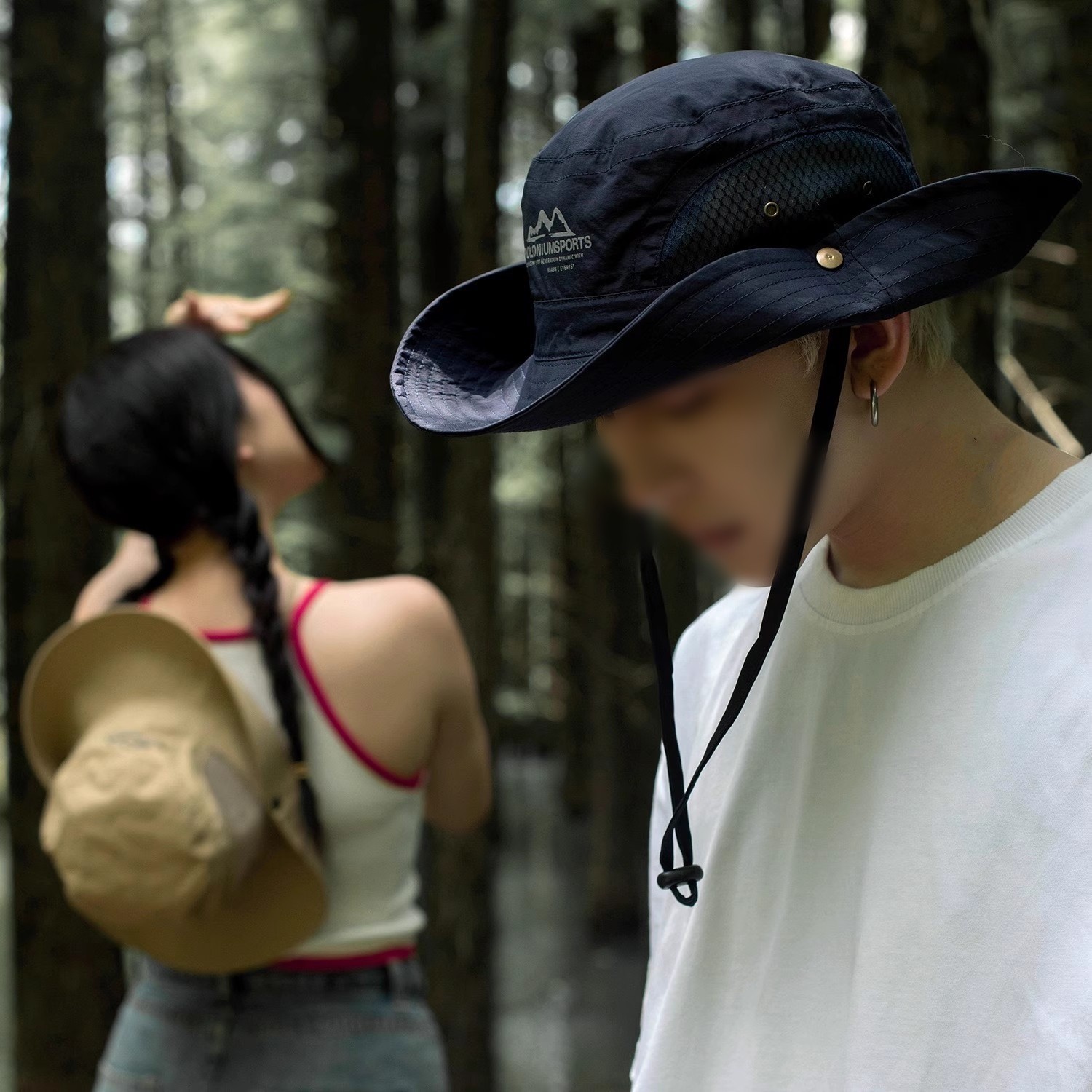 APL Cappello da Sole Esterno a Tesa Larga per Uomo Pesca Escursionismo Campeggio per de