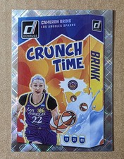 2025 Panini Donruss WNBA Cameron Brink #17 Crunch Time Diamond Los Angeles Spark
