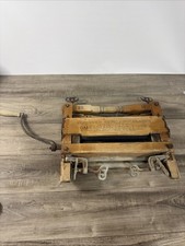 Antique DOWSWELL, LEES No. 11 Clothes Washing Machine Laundry Wringer Hand Crank