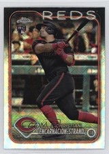 2024 Topps Chrome Logofractor Edition Christian Encarnacion-Strand #65 16bw