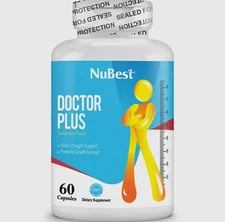Doctor Plus - 60 Capsules - Bone Strength, Height Growth Supplement for Age 10+