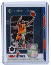 19-20 Premium Hoops Frequent Flyers Holo Giannis Antetokounmpo #3 Milwaukee Buck