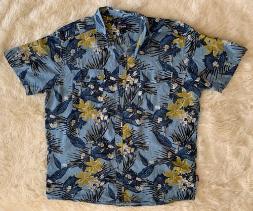 Floral Hawaiian Aloha Shirt 