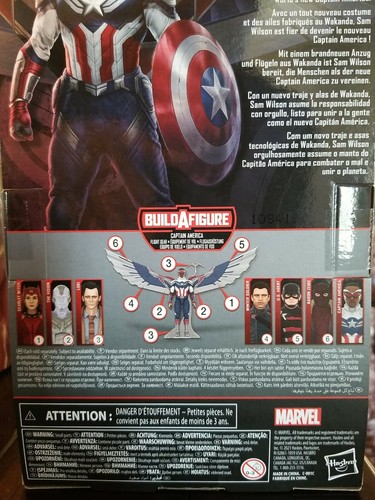 Marvel Legends The Falcon Winter Soldier Disney+ Series The Complete Set - Picture 9 of 9