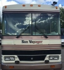 American Motorhome RV  WINDSCREEN Passenger Side Gulfstream Sunvoyager 1992