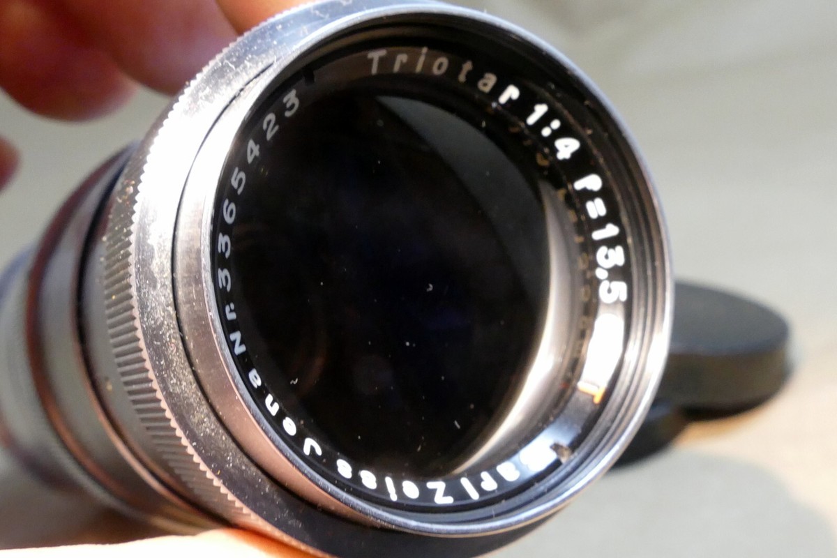 Carl Zeiss Jena Triotar 13.5cm f4.0 T M42 Lens Screw Mount Carl Zeiss Jena Triotar 13.5cm f4.0 T M42 Lens Screw Mount