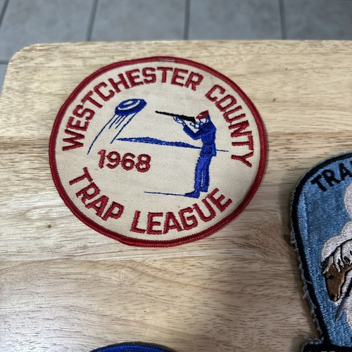 Lot of 6 Vintage Sew-On Rifle Trap Sportsman Club Patches 1968 Westchester - Bild 2 von 7