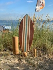 Handgemachtes Balance Board + Bodenständer /...