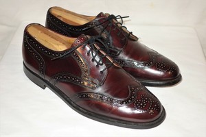burgundy wingtip