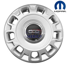 Wheel Cover Hub Cap For 2012-2019 Fiat 500 Fits 15 Steel 68078420ac Mopar Oem