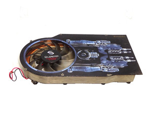 LEADTEK PX9600GT GEFORCE 9600 GT  GPU  KÜHLER HEATSINK 2PIN  #GK10634