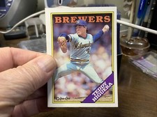 1988 O-Pee-Chee Milwaukee Brewers Baseball Card #110 Teddy Higuera