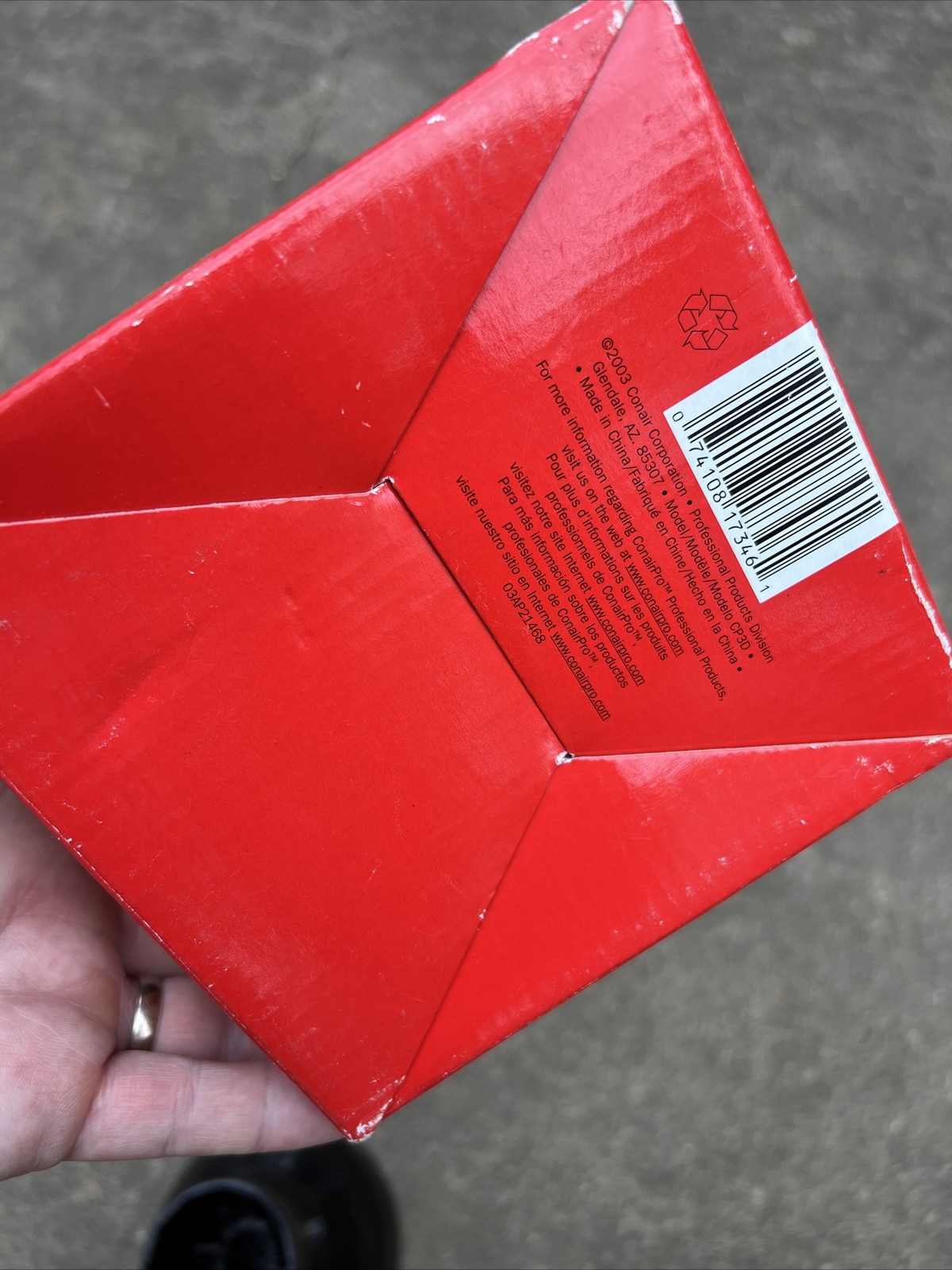 Conair Pro Styler Professional Finger DIFFUSER Attachment UNIVERSAL Fit #345007