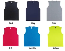 Men's Gildan Ultra Cotton Sleeveless Shirt Tank Top