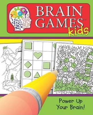 Brain Games for Kids - Spiral-bound - GOOD