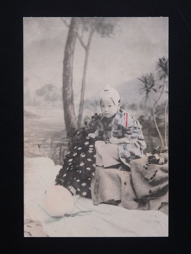 Grand portrait d'une femme et son enfant époque