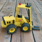 Vintage 1970's Yellow Tonka Articulating Mighty Forklift #52900