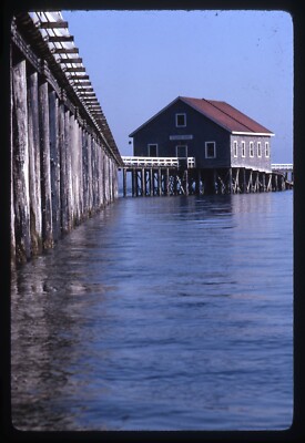 Sl85 Original Slide  1967 Garibaldi Coast guard station 444as