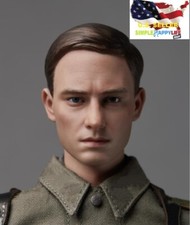 1/6 male head sculpt W/ NECK soldier F for 12