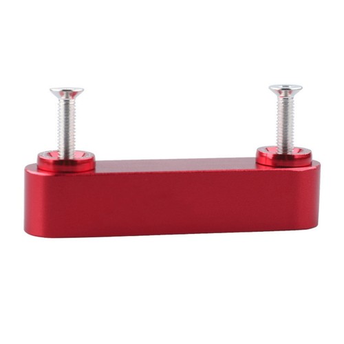 2x Red Billet Aluminum Hood Spacer Risers Accessories For Honda Civic 1988-2000 - Picture 10 of 15