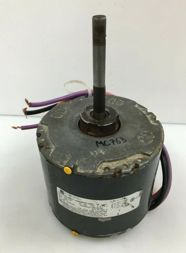 Emerson KA55HXPSY-7605 Furnace Blower Motor 1/3HP 1075 RPM 208-230 V used #MC763