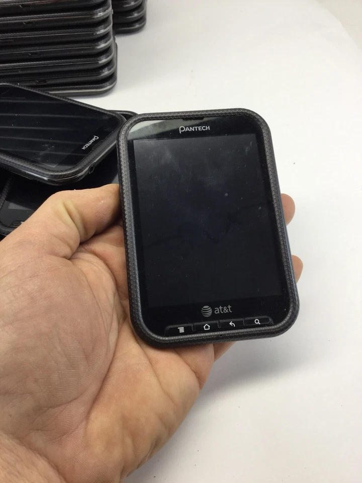 (10 PHONES) Pantech Pocket P9060 - Black AT&T Smartphone AS-IS UNTESTED - Image 2 of 4