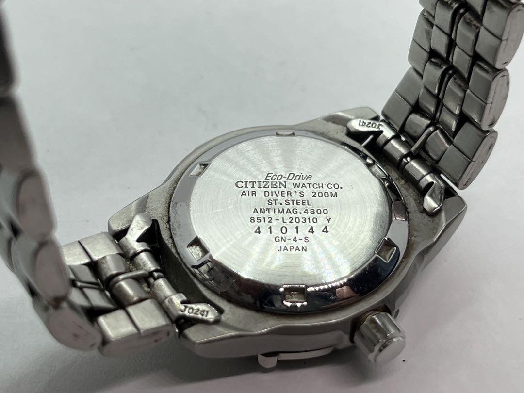 CITIZEN OXY 200mダイバーズ　ソーラー時計 CITIZEN OXY 200m Diver's Solar Eco-Drive Analog Men's Watch