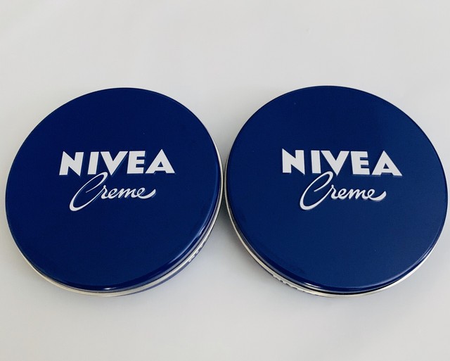 2 LOT NIVEA CREAM ORIGINAL MADE IN GERMANY 75ML/2.54OZ EACH GREAT CREME
