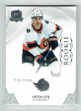 20-21 UD Upper Deck The Cup  Artem Zub  /249  Rookie
