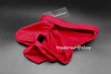 N2N Bodywear Men briliant red brushed string bikini underwear size S M L