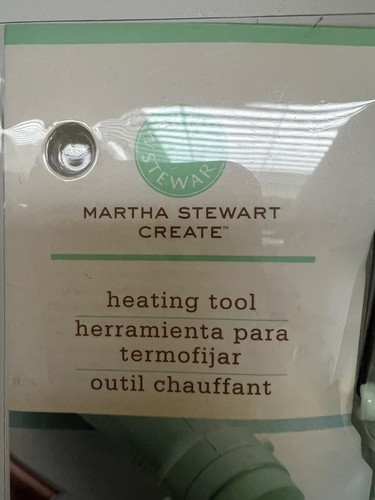 Pistola termica Martha Stewart come nuova goffratura strumento termico 8" TESTATA G30 - Foto 3 di 7