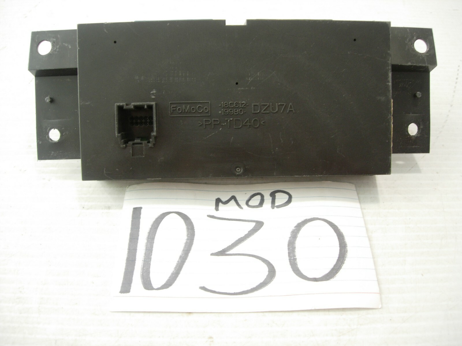 2009 Lincoln MKS Temperature Control Module Computer With Navigation #1030-MOD 